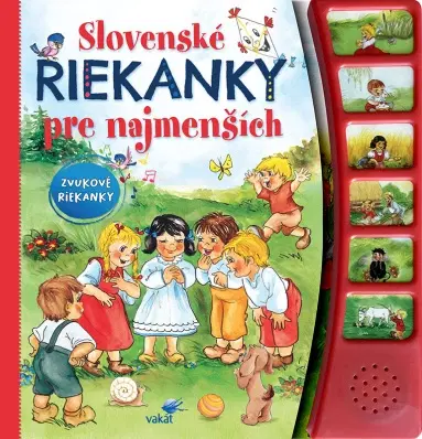 Zvukové knihy Slovenské riekanky pre najmenších - Zvukové riekanky