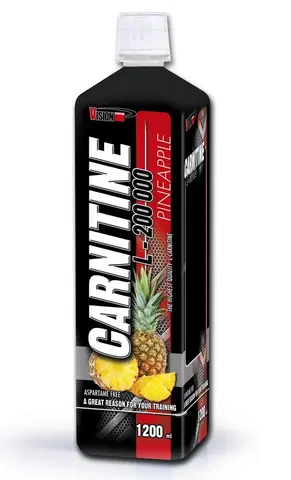 L-karnitín Carnitine L-200 000 - Vision Nutrition 1200 ml Pomaranč