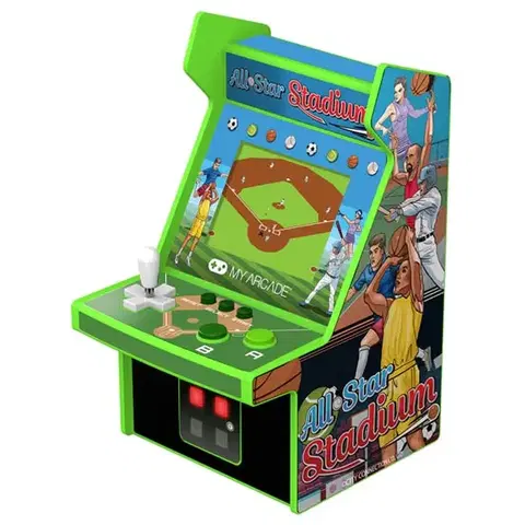 Myši My Arcade herná konzola Micro 6,75" All-Star Stadium (307 v 1) DGUNL-4126