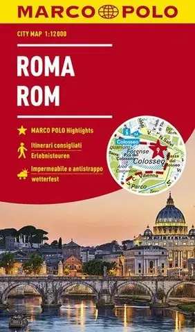 Európa Rím - City Map 1: 12 000