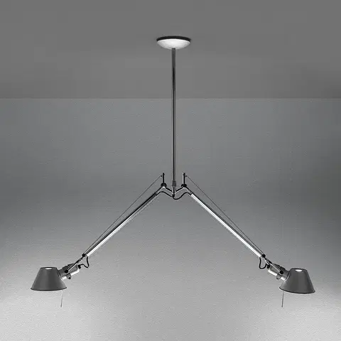 Závesné svietidlá Artemide Artemide Tolomeo 2 Bracci závesná lampa