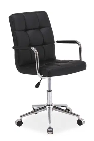 Kancelárske stoličky Kancelárske kreslo K-022, čierne