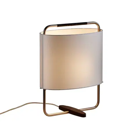 Lampy na nočný stolík Carpyen Stolová lampa Margot 44 cm strieborná nikel čierna