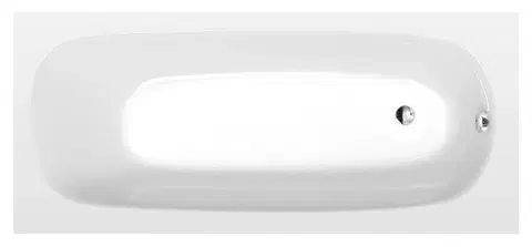 Vane POLYSAN - EBRO obdĺžniková vaňa 170x75x39cm, biela 26711