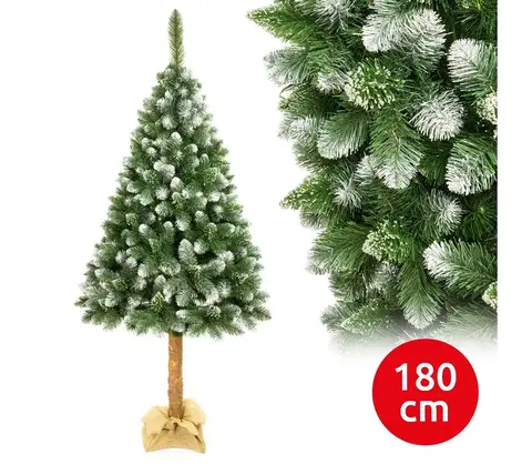 Vianočné dekorácie  Vianočný stromček na kmeni 180 cm borovica 