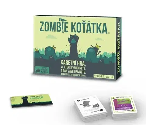 Párty hry ADC Blackfire Hra Zombie koťátka (hra v češtine)