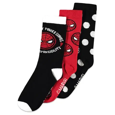 Herný merchandise Ponožky 3-balenie Spider-Man (Marvel) 3942 NS823405SPN-3942
