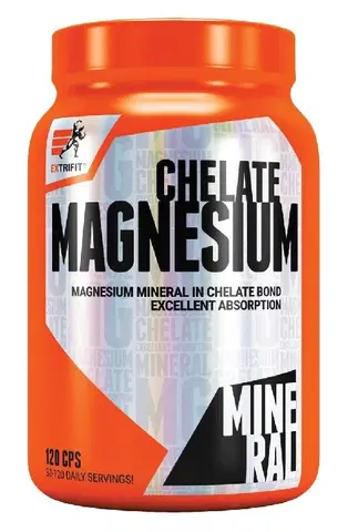 Horčík (Magnézium) Magnesium Chelate - Extrifit 120 kaps.