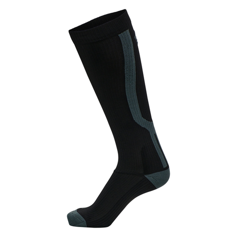 Dámska sťahovacia bielizeň Kompresné bežecké podkolienky Newline Compression Sock čierna - 43-46