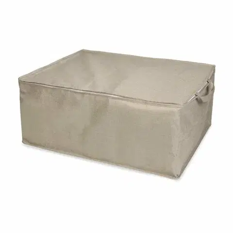 Úložné boxy Compactor Úložný box na perinu a textil Sandy 50 x 70 x 30 cm, béžová