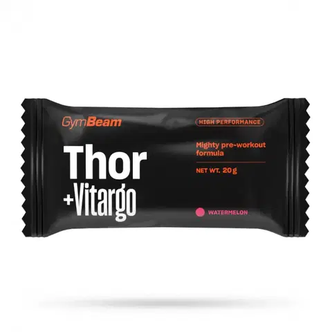 Pre-workouty GymBeam Vzorka predtréningový stimulant Thor Fuel + Vitargo 20 g jahoda kiwi
