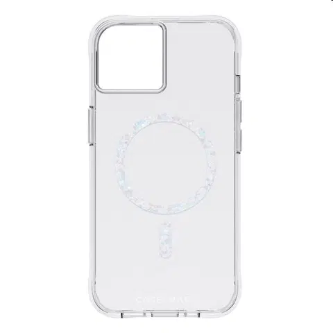Puzdrá na mobilné telefóny Case Mate Twinkle Diamond MagSafe for Apple iPhone 14, transparentné CM049154