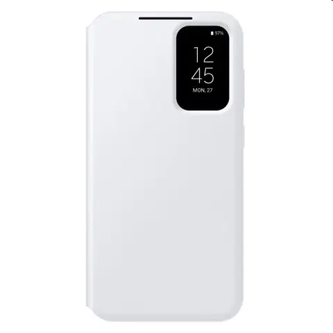 Puzdrá na mobilné telefóny Puzdro Smart View Wallet pre Samsung Galaxy S23 FE, white EF-ZS711CWEGWW