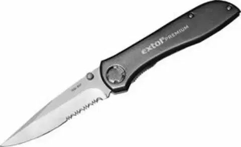Nože EXTOL PREMIUM Nôž zatvárací s poistkou, 205/116mm 8855120