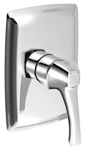 Kúpeľňové batérie SAPHO - DREAMART podomietková sprchová batéria, 1 výstup, chróm DA041