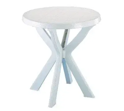 Záhradné stolíky Kinekus Stôl DON biely