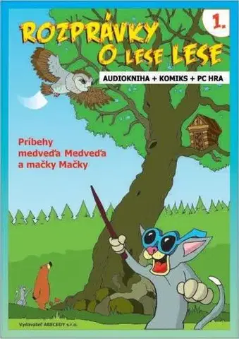 Audioknihy ABECEDY s.r.o. Rozprávky o lese Lese - 1. časť (CD + Komiks)