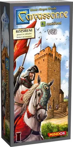 Rodinné hry Mindok Hra Carcassonne: Veža (4. rozšírenie) Mindok