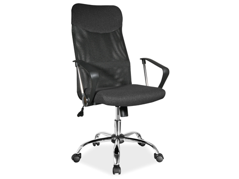 Kancelárske stoličky Signal Kancelárska stolička Q-025 čierny materiál