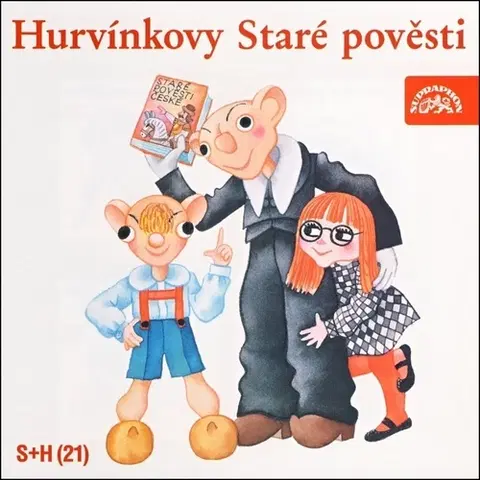 Humor a satira Supraphon Hurvínkovy Staré pověsti - audiokniha