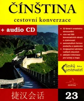 Jazykové učebnice, slovníky Čínština cestovní konverzace + audio CD - Kolektív autorov