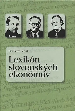 História Lexikón slovenských ekonómov - Borislav Petrík