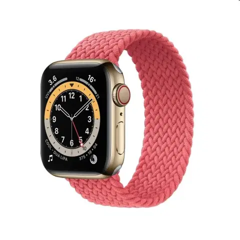 Príslušenstvo k wearables COTEetCI nylónový náramok 170 mm pre Apple Watch 42/44/45 mm, ružový