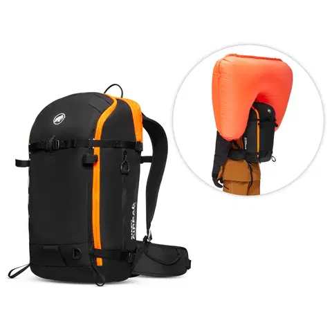 Batohy Lavínový batoh Mammut Tour 30 Removable Airbag 3.0 30l Black