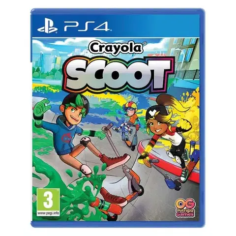 Hry na Playstation 4 Crayola Scoot PS4