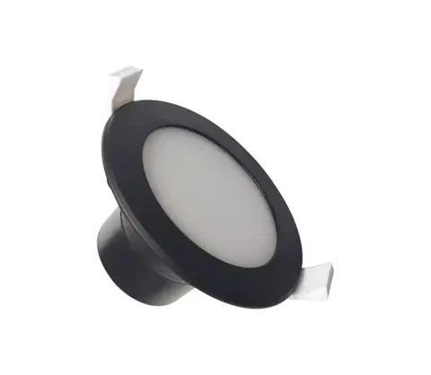 Svietidlá  LED Kúpeľňové podhľadové svietidlo LED/7W/230V 4000K čierna IP44 