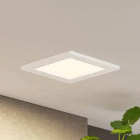 Zapustené svietidlá PRIOS Prios Helina zapustené LED svietidlo biele 11,5 cm