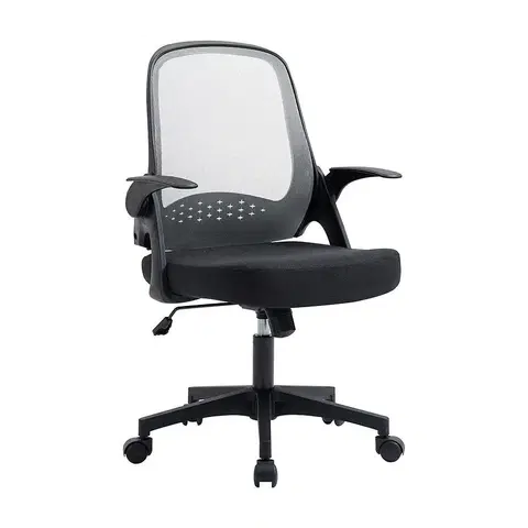 Otočné kreslá Kancelárska stolička Nill Mlm-611678 čierna/sivá