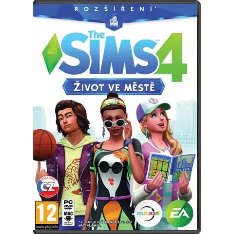 Hry na PC The Sims 4: Život v meste CZ PC  CD-key