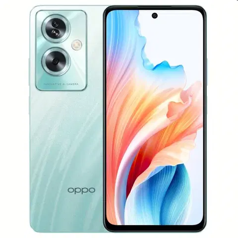 Mobilné telefóny Oppo A79 5G, 4/128GB, Aqua Green