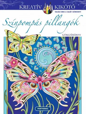 Maľovanky pre dospelých Színpompás pillangók - Színezőkönyv - Marjorie Sarnat