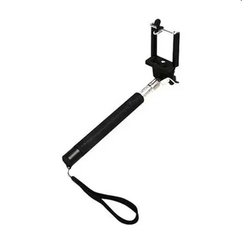 Držiaky na mobil Omega Monopod Selfie tyč, čierna