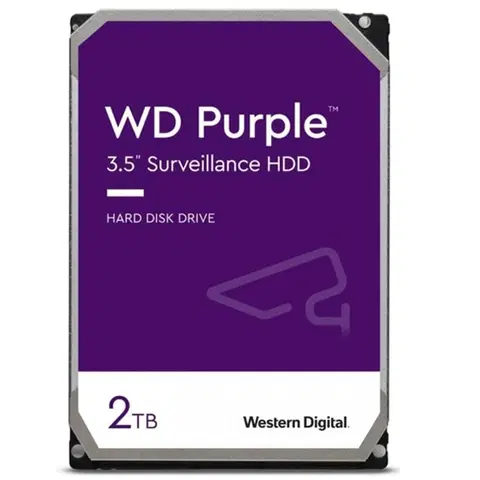 Pevné disky WD PURPLE HDD 2 TB SATA WD23PURZ