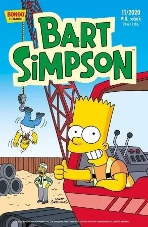 Komiksy Bart Simpson 11/2020 - neuvedený,Petr Putna