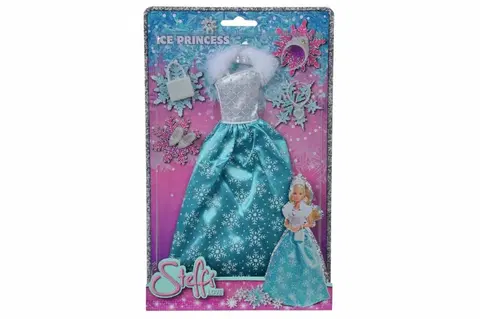 Hračky bábiky SIMBA - Šaty Steffi Ice Princess