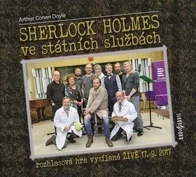 Detektívky, trilery, horory Radioservis Sherlock Holmes ve státních službách - audiokniha