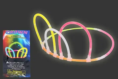 Kreatívne a výtvarné hračky WIKY - Korunka svietiaca v tme 1kus