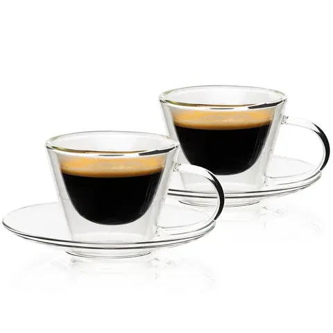 Hrnčeky a šálky 4Home Termo pohár na espresso Elegante Hot&Cool, 80 ml, 2 ks