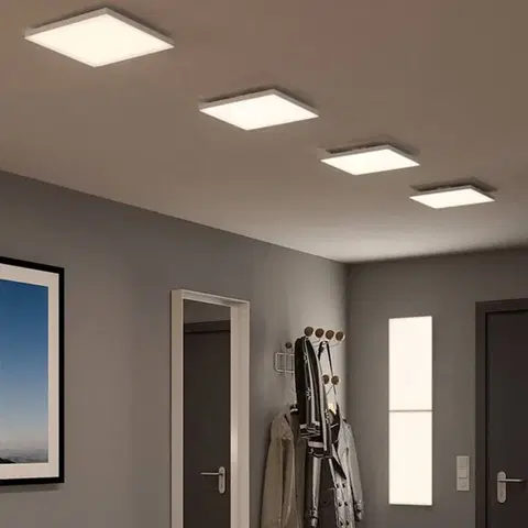 SmartHome stropné svietidlá Paulmann Paulmann Velora LED panel ZigBee 29,5x29,5cm 10,5W