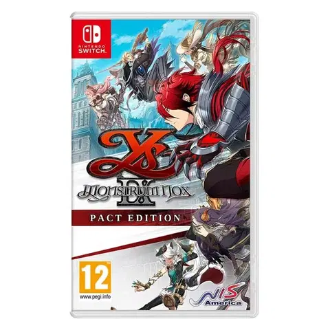 Hry pre Nintendo Switch Ys 9: Monstrum Nox (Pact Edition) NSW