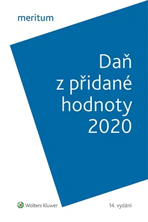 Dane, účtovníctvo Meritum Daň z přidané hodnoty 2020 - Zdeňka Hušáková