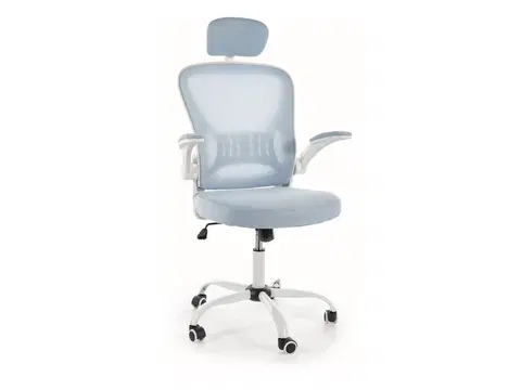 Kancelárske stoličky Kancelárske kreslo Q-639 Signal Modrá