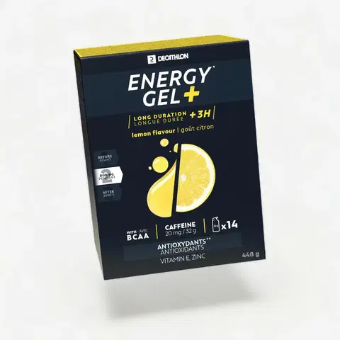 činky Energetický gél na dlhé vzdialenosti ekobalenie citrón 14 × 32 g