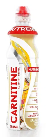 L-karnitín Carnitine Activity Drink s kofeínom - Nutrend 750 ml Lemon