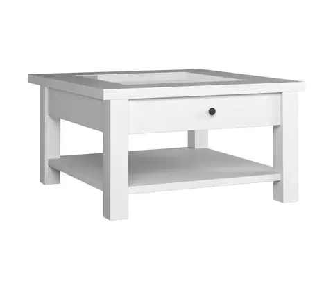 Konferenčné stoly Konsimo Sp. z o.o. Sp. k. Konferenčný stolík MARIME 54x93 cm biela 