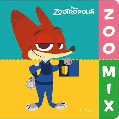 Leporelá, krabičky, puzzle knihy Zootropolis - ZooMix
